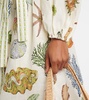 Sea linen shirt dress