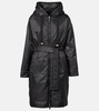 Technical canvas parka