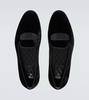 Velvet loafers