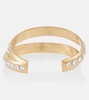 Jahleel crystal-embellished bangle