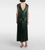 Sethie silk gown