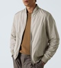 Reversible bomber jacket