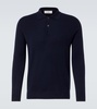 Swansea cashmere polo sweater