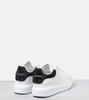 Oversized embellished leather sneakers