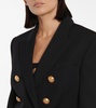 Double-breasted wool blazer
