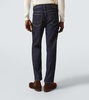 Mid-rise straight jeans