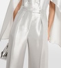 Bridal Tebano silk-blend pants