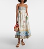 Bath House linen maxi dress