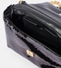1945 Soft sequined shoulder bag