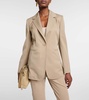 Sandalo wool and mohair blazer