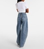 Cropped polo shirt