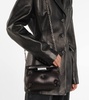 Red Carpet Glam Slam Mini leather clutch