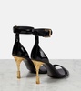 Moneta patent leather sandals