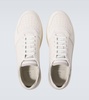 Basket suede and leather sneakers