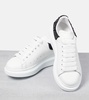 Oversized embellished leather sneakers