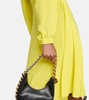 Silk midi dress