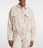 Monili beaded cotton and linen jacket