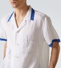 Club Champion embroidered linen shirt