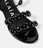 Sphere leather sandals