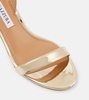 So Nude 50 mirrored leather sandals