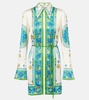 Vivianna printed shirt dress
