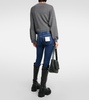 Mid-rise skinny jeans