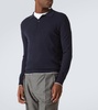 Swansea cashmere polo sweater