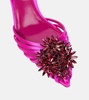 Crystal Margarita slingback pumps