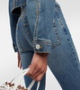 Cropped denim jacket