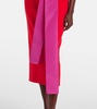 Bow-detail midi dress