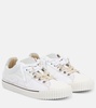 Leather sneakers