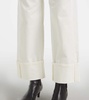 Cervia cropped mid-rise wide-leg jeans