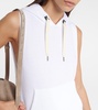 Hooded midi dress