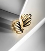 Croissant Large 18kt gold earrings