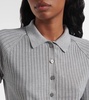 Silk polo shirt