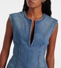 Denim minidress