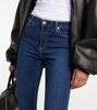 Mari high-rise slim jeans