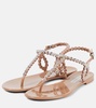 Almost Bare embellished PVC sandals