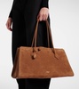 Le Teckel suede tote bag