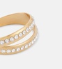 Jahleel crystal-embellished bangle