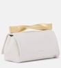 Twist Mini leather clutch