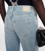 Remy low-rise straight jeans