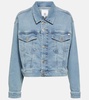 Maya cropped denim jacket