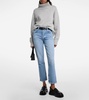 Riley high-rise straight jeans
