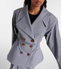 Gingham cotton jacket
