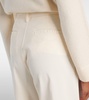 Caden cotton-blend twill wide-leg pants