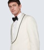 Délavé silk twill tuxedo jacket
