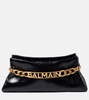 1945 PB embossed leather clutch