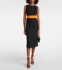 Wool cocktail dress