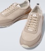 Suede sneakers